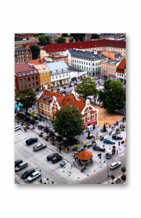 Stary rynek w Starogardzie Gdańśkim