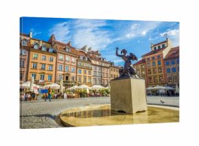 Rynek Starego Miasta square in the Old Town of Warsaw, Poland