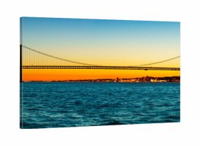 Most 25 kwietnia w lizbonie panorama