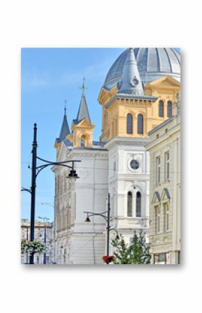 Łódź, Polska- widok na Plac Wolności. 
