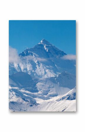 Mount Everest, widok z Tybetu