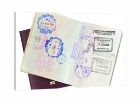 Passport Stamps (with Path)
