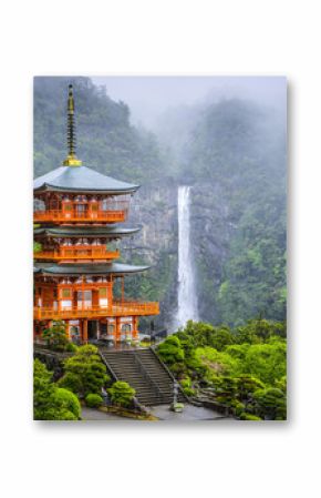 Nachi, Japan at Kumano Nachi Taisha Shrine and Waterfall