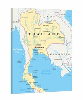 Thailand Political Map