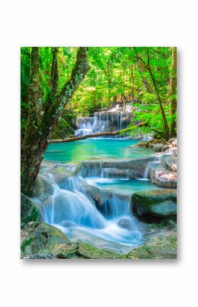 Beautiful waterfall in Thailand jungle