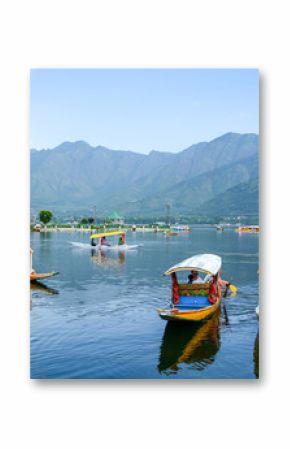 Dal lake at Srinagar, Kashmir, India