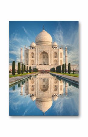 Taj Mahal India, Agra. 7 world wonders. Beautiful Tajmahal trave
