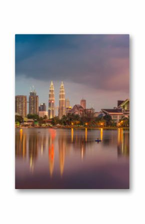 Kuala Lumpur Panorama. Cityscape image of Kuala Lumpur, Malaysia during sunset.