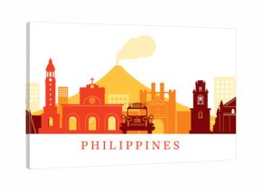 Philippines Architecture Landmarks Skyline, Shape