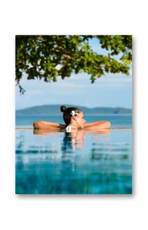 Relaxing summer vacation in Thailand