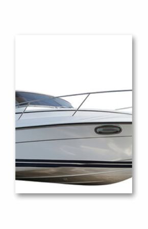PNG Photo of speed boat vehicle yacht white background