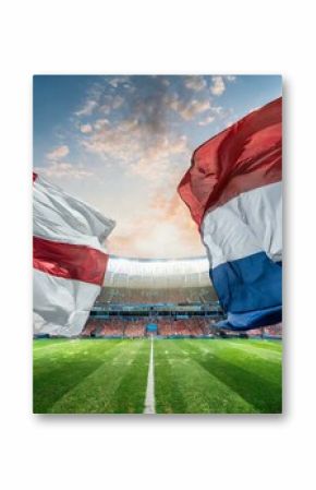 Niederlande gegen England, Fußball Stadion