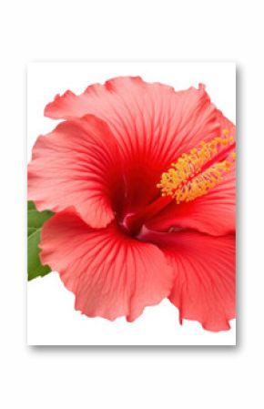 PNG Vibrant tropical hibiscus flowers, element set on transparent background