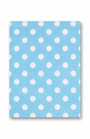 Bright blue polka dot texture background