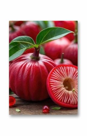 Juicy Red Syzygium aqueum Snack