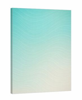 Aquamarine to Pearl White Abstract Ripple Wallpaper