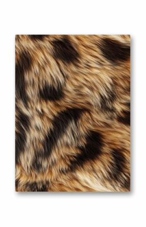 Close-up texture of realistic animal fur with detailed pattern