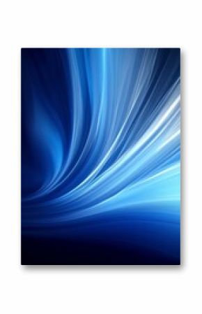 Abstract Blue Light Rays Background A Captivating Background For Science, Technology, And More