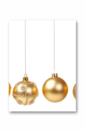 PNG Gold Christmas balls gold christmas jewelry.