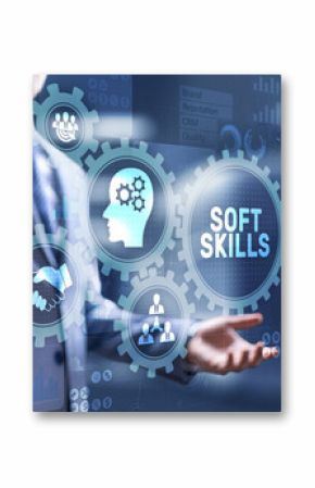 Soft skills and personal fitness responsibility HR human resources concept.