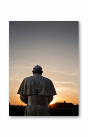  the pope walking to another life