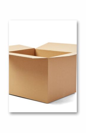 box package delivery cardboard carton packaging isolated shipping gift container brown send transport moving house relocation