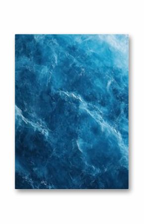 Abstract cerulean blue watercolor wash texture background wallpaper. Copy space, cold ice color art, contemporary artistic backdrop