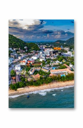 Aerial view of Ao Nang, Krabi, Thailand