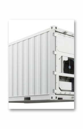 Refrigerated shipping containers.