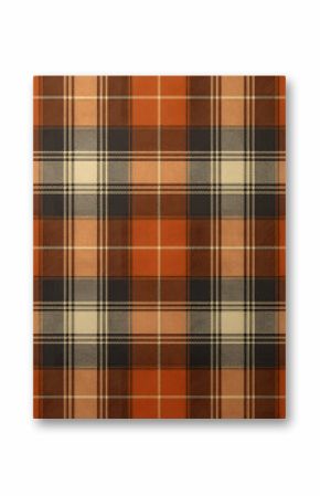 This eye-catching plaid features a rich blend of warm autumn colors and intricate lines, creating a perfect visual.