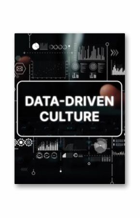 Hands Typing on Keyboard with Data-Driven Culture Visualization in Background for Business and Technology Themes. Asymptotic smart data analytic.