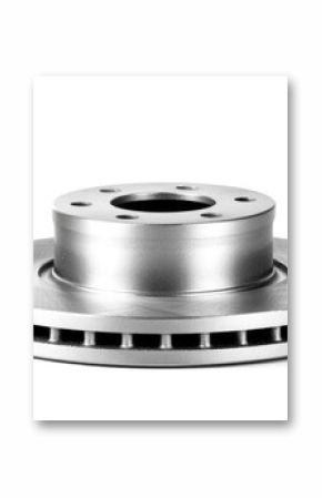 Car Brake Disc Isolated on White Background