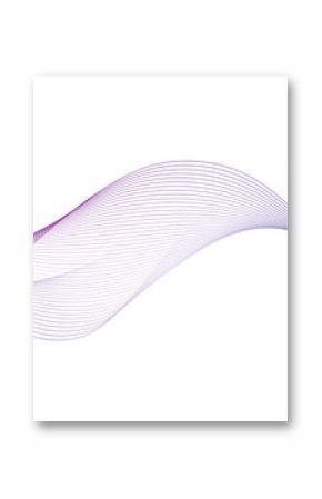 Modern abstract glowing wave background. Dynamic flowing wave lines design element. Futuristic technology and sound wave pattern. PNG file.