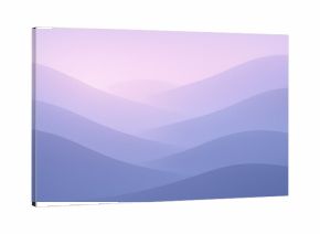 Minimal abstract gradient hills wallpaper in violet lavender