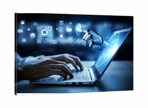 AI for business operations and enterprise system integration. Automating company components including security, data, and cloud infrastructure with AI. Motif
