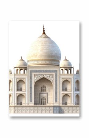 PNG Taj mahal landmark architecture white.