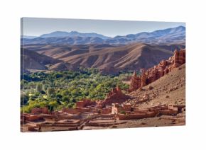 morocco village in dades valley