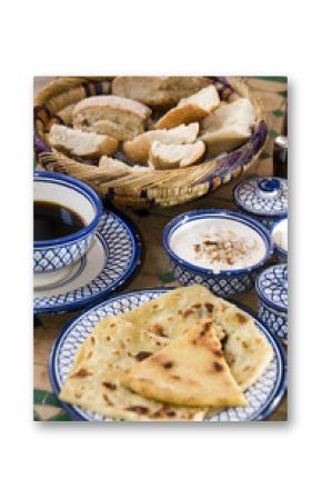 moroccan breakfast at riad in essaouira morocco