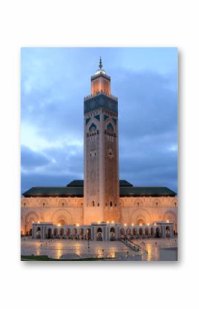 Hassan II Mosque in Casablanca, Morocco, North Africa