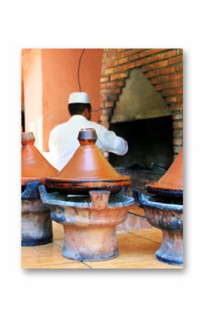 Moroccan ceramic cookware - tajines