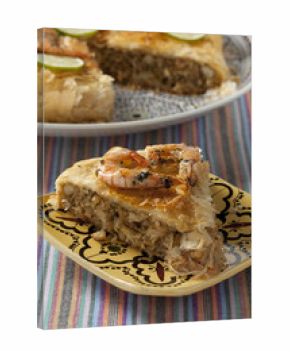 Moroccan fish pastilla