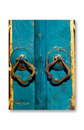 Portes à décoration orientale