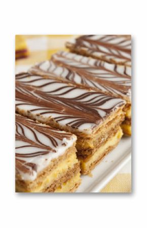 Moroccan mille feuille pastries
