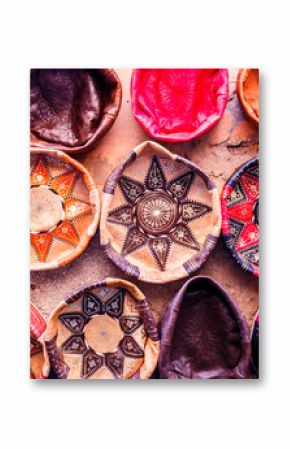 Traditional handmade leather souvenirs