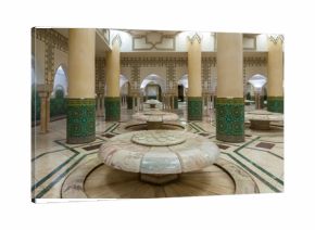 Interior of a traditional moroccan bath - hammam