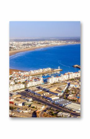 Panorama of Agadir, Morocco