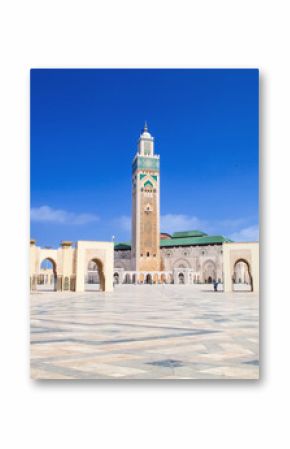 beautiful  mosque Hassan second, Casablanca, Morocco