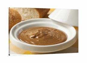 Traditional Moroccan almond amlou