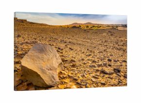 Hamada desert Sahara in Morocco