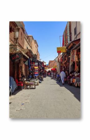 Rue d'Essaouira au Maroc